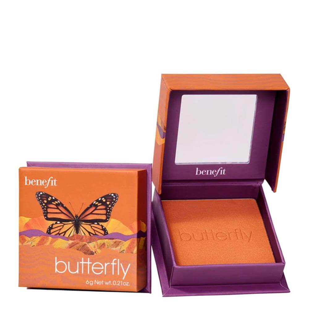 Benefit Butterfly Golden Orange Tangerine Blush